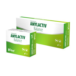 Vetfood Amylactiv Balance - preparat wspomagający trawienie u psów, kotów