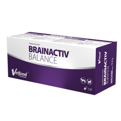 Vetfood Brainactiv Balance - 120 kaps. - preparat wspierający układ nerwowy zwierząt