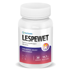 Eurowet Lespewet - 30 tabl. - preparat moczopędny dla psów