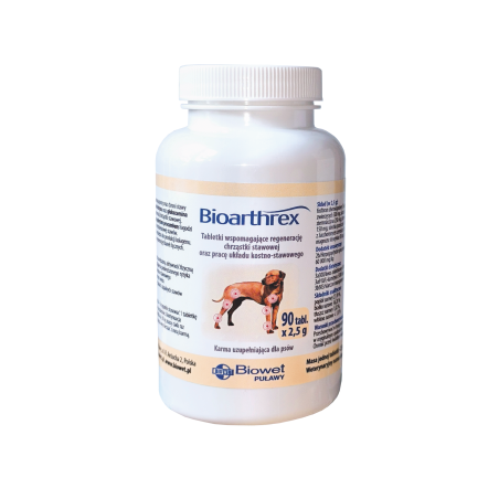Biowet Bioarthrex - 90 tabl. - preparat na stawy dla psów