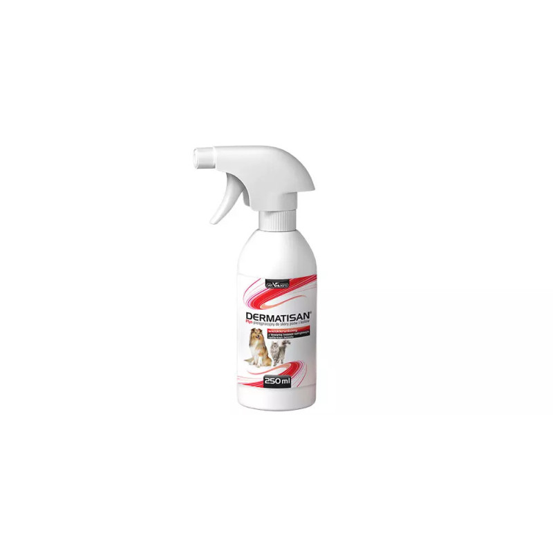Vet-Agro Dermatisan - 250ml - płyn wielokierunkowy dla psów, kotów