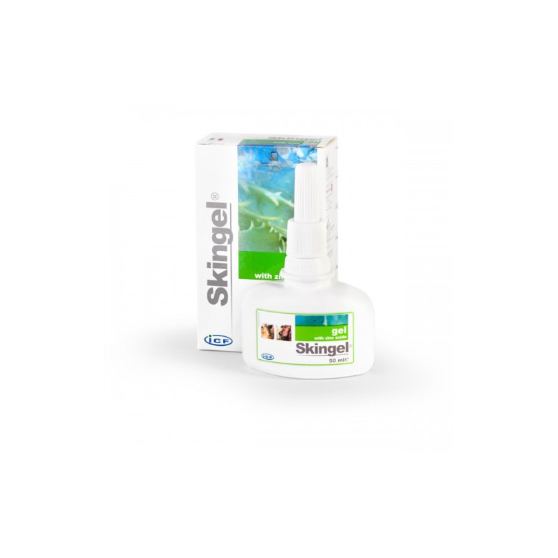 Geulincx Skingel - 50ml - antyseptyczny środek wspomagający gojenie ran dla psów, kotów
