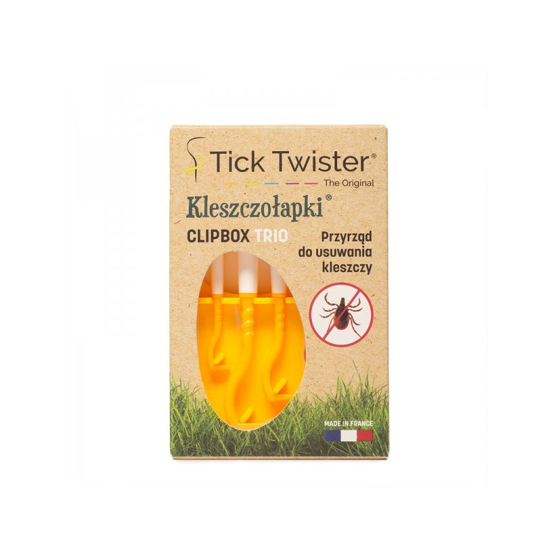 Tick Twister - 3 sztuki - kleszczołapki, haczyki do usuwania kleszczy