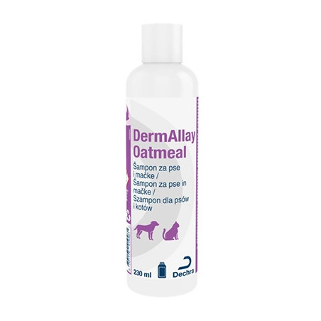 Dechra DermAllay Oatmeal - szampon dla psów, kotów
