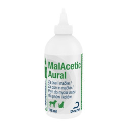 Dechra MalAcetic Aural - 118ml - preparat do pielęgnacji uszu