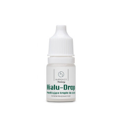 Hippovet HialuDrop - 5ml - nawilżające krople do oczu dla psów, kotów