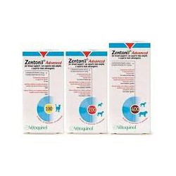 Vetoquinol Zentonil Advanced 400mg - 30 tab. - preparat na wątrobę dla psów, kotów
