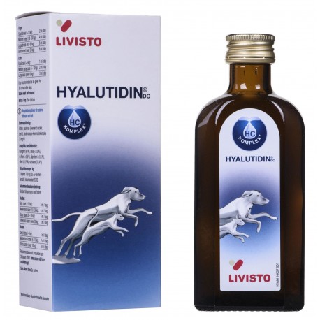 Livisto Hyalutidin DC - 125ml - syrop wspomagający stawy psów, kotów