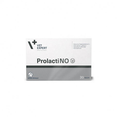 VetExpert ProlactiNO - 30 tabl. - preparat dla suk z ciążą urojoną