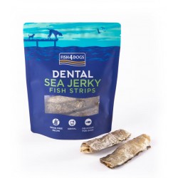 Fish4Dogs Dental Sea Jerky Fish Strips - 100g - przysmaki dentystyczne dla psów