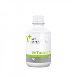 VetExpert VeTussin - 100ml - syrop wspomagający układ oddechowy dla psów