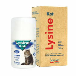ScanVet Lysine Kot - 50ml - preparat na odpornośc dla kotów