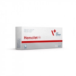 VetExpert HemoVet - 60 tabl. - preparat na niedokrwistość dla psów