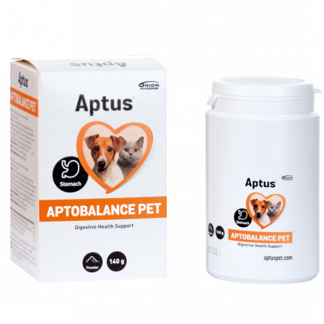 Aptus Aptobalance - 140g - prebiotyk i probiotyk w proszku dla psów, kotów