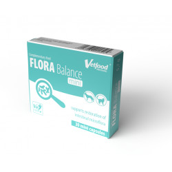 Vetfood Flora Balance mini - 30 kaps. - synbiotyk dla psów, kotów