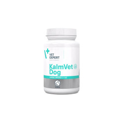 VetExpert KalmVet Dog - 60 kaps. - preparat uspokajający dla psów średnich i dużych ras
