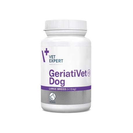 VetExpert GeriatiVet Dog Large Breed - 45 tabl. - preparat dla psów seniorów dużych ras