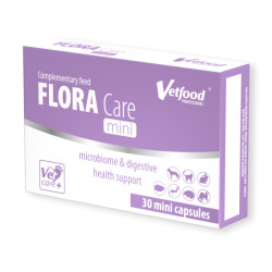 Vetfood Flora Care mini - 30 kaps. - probiotyk dla psów, kotów