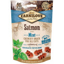 Carnilove Crunchy Snack Salmon & Mint With Fresh Meat - 50g - przysmaki dla kotów