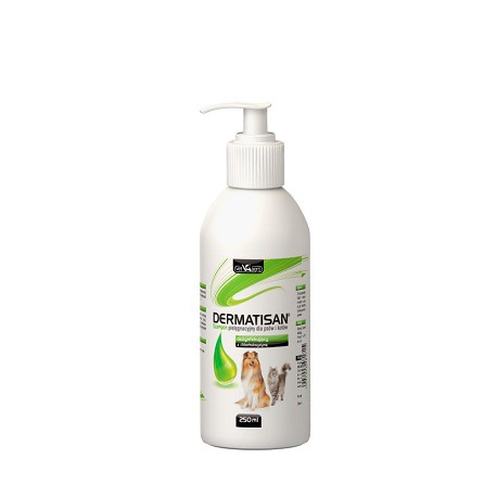 Vet-Agro Dermatisan - 250ml - szampon dezynfekujący dla psów, kotów
