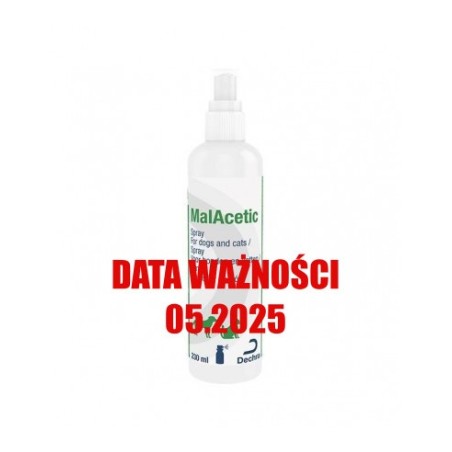 Dechra MalAcetic - 230 ml - odżywka w sprayu dla psów, kotów