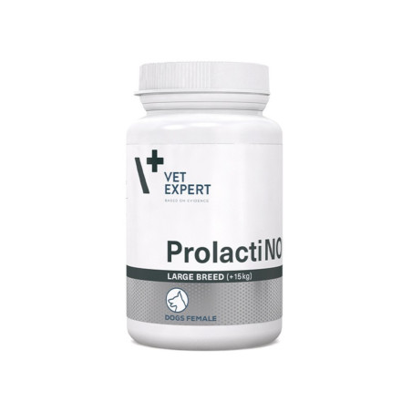 VetExpert ProlactiNO Large Breed - 40 tabl. - preparat na objawy ciąży urojonej dla suk dużych ras