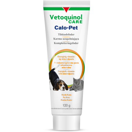 Vetoquinol Calo-Pet - 120g - karma uzupełniająca dla psów, kotów