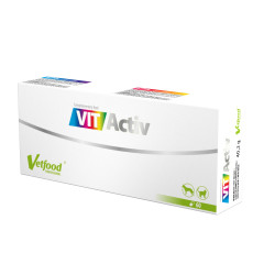 Vetfood VitActiv - 60 kaps. - preparat witaminowy dla psów, kotów