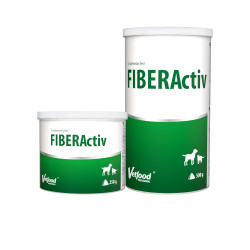 Vetfood FIBERActiv - preparat na zaparcia dla psów, kotów