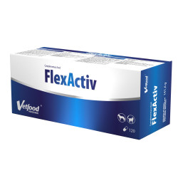 Vetfood FlexActiv - 120 kaps. - preparat na stawy dla psów, kotów